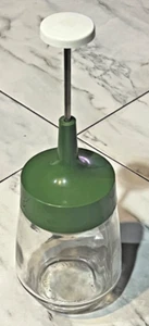 ACME Tritatutto Dado Erbe Vetro Tuffatore Verde Retrò Cucina Vintage - Foto 1 di 2