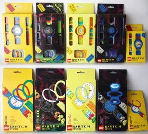 5X RARE VINTAGE 90'S LEGO WATCH SYSTEM MASTER UFO ASTRO STARLET ORBIT STARTE NEW - Picture 1 of 10
