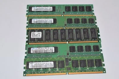 Lot of 5 Samsung Memory, Mixed Lot  - Image 1 of 3