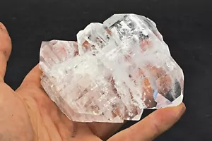 Quartz Faden entièrement terminé 364g cristal de roche Mineraux collection - Imagen 1 de 9