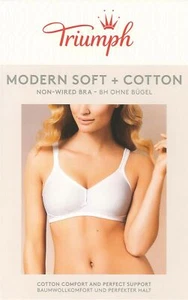 REGGISENO CLASSICO MODELLANTE SPALLA LARGA TRIUMPH ART.MODERN SOFT COTTON N - Imagen 1 de 5