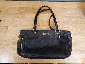 Coach schwarze Ledertasche - Bild 1 von 5