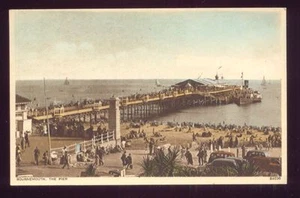Bournemouth THE PIER United Kingdom England Vintage Unused Postcard - Imagen 1 de 1