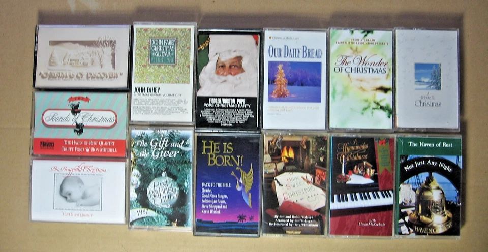 Lot Of 13 Christian Religious Christmas Music Audio Cassettes - Image 1 of 1