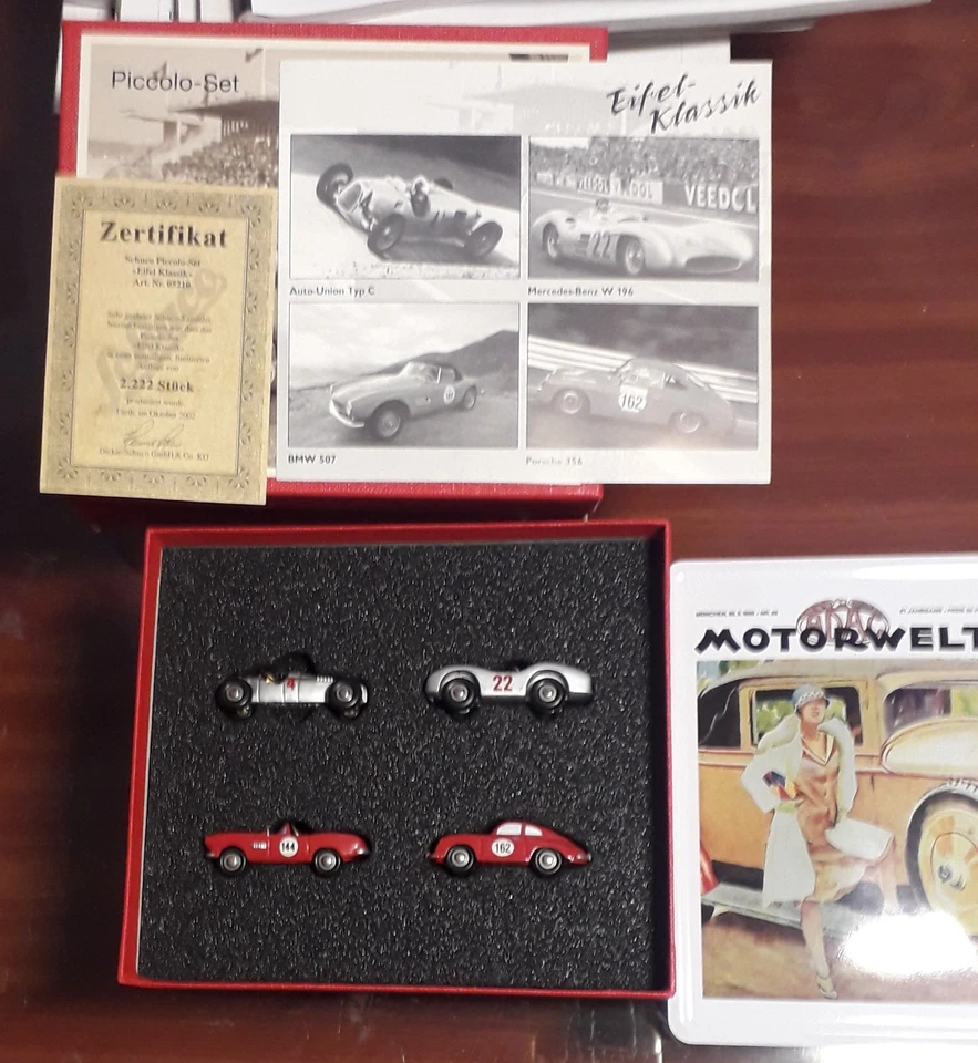  Schuco Piccolo 1/90  05210 Set Eifel Klassik  lim. 2222  - Immagine 1 di 4