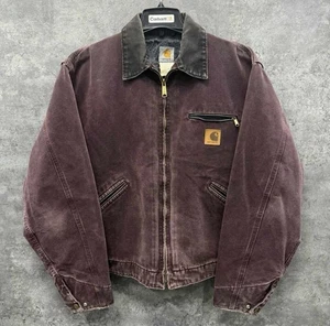 Giacca Carhartt Detroit J97 BRG L Vintage Giappone - Foto 1 di 7