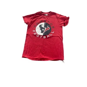 NFL Team Apparel Houston Texans T-Shirt Rossa Manica Corta Uomo Taglia S - Foto 1 di 6