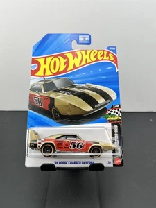 Dodge Charger Daytona Gold #23 Hot Wheels 2026 Mainline HW Starting Grid '69 - Imagen 1 de 4