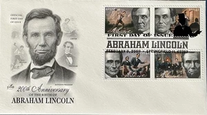 Bloque de 4 Artcraft 4383A Abraham Lincoln  - Imagen 1 de 1