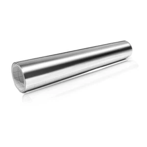 Pegatina adhesiva para envolver vinilo para automóvil, hoja de película autoadhesiva de espejo cromado de 12" x 60", - Imagen 1 de 7