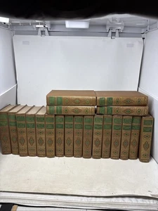 1936 Vintage THE WORLD'S GREATEST LITERATURE 20-Vol. Set Complete - Bild 1 von 9