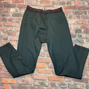 Vintage Scent Lok Base Layer Pants Mens Size M Black Hunting Outdoor USA Made - Picture 1 of 4