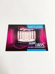 Tarjeta Transporter Systems Theory 1992 Impel Star Trek The Next Generation # 107 - Imagen 1 de 2