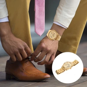 Men Watch Wrist Watch Men Waterproof business watch hallow-out watch - Picture 1 of 12