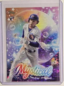 Pete Crow-Armstrong RC 2024 Topps Update Mystical Insert Chicago Cubs #MYS-15 - Picture 1 of 12