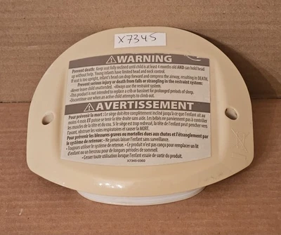 Cubierta de batería Fisher Price Swing beige oscuro Foto 1 de 4