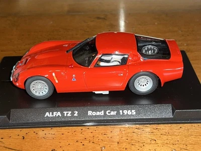 FlySlot 057303 STUNNING RED ALFA ROMEO TZ2 Road Car NEW/UNUSED 1/32 Slot Car - Image 1 of 4