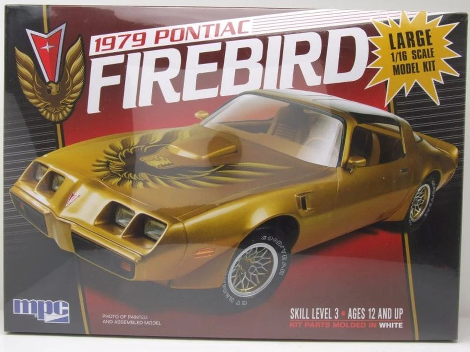 Pontiac Firebird 1979 Modellino Auto Kit Costruzione Plastica 1:16 MPC - Immagine 1 di 1