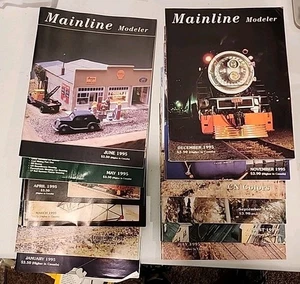 Lot Of 12 Mainline Modelor Magazines 1995. S18 - Imagen 1 de 7