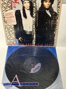 Milli Vanilli Girl You Know It’s True - 1989 Vinyl LP Arista SHRINK Sticker - Picture 1 of 9