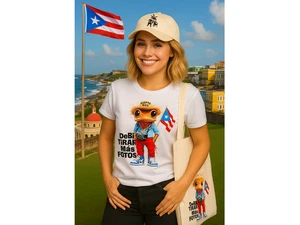 Debi Tirar Mas Fotos camicia, cappello e tote combo, Porto Rico, solo para Boricuas - Foto 1 di 20