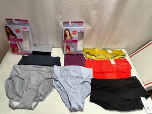 NWOT 9+ Pair Women's Size Small Hi-Cuts Bikini Panties Shade Shore Hanes Auden - Picture 1 of 6
