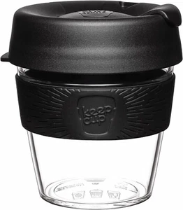 KeepCup Original 8oz Small Reusable Coffee Cup with Splashproof Lid Black, NEW - Picture 1 of 3
