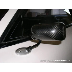 APR Formula GT3 Mirrors for Mazda RX-7 FD3S 1993-95 5.5" Wide Angle Convex FD - Picture 1 of 4