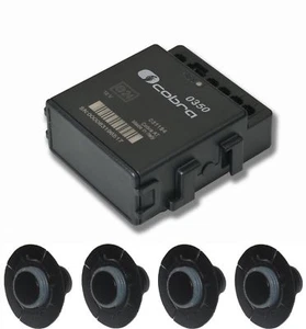 KIT DE AYUDA DE SENSORES DE INVERSIÓN DE ESTACIONAMIENTO TRASERO COBRA 17MM AJUSTE FABRICANTE ASPECTO 0394 0358 - Imagen 1 de 2