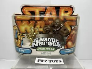 Star Wars Galactic Heroes Chewbacca e C-3P0 - Foto 1 di 8