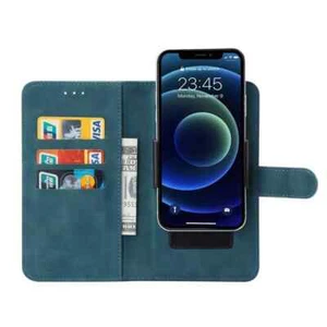 🎨Aspera AS8 6.3" SmartPhone Universal Leather Wallet Movable Clip Case - Picture 1 of 18