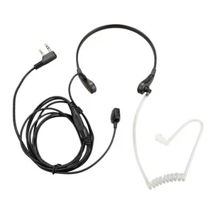 2 Pin Headset Earpiece Mic For Baofeng UV-5R UV-82 BF-888s Radio Walkie Talkie A - Foto 1 di 9