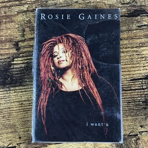 Rosie Gaines I Want U Cassette Single New Cardboard Sleeve - Bild 1 von 5