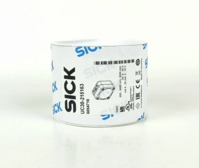 New SICK UC30-215163 6054716 Ultrasonic Sensor 600 - 6000 / 8000 mm 9-30 VDC - Image 1 of 4