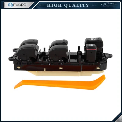 Interruptor de ventana eléctrica delantero izquierdo para Toyota Land Cruiser 2003-2007 V8 4,7 L Foto 1 de 4