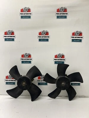 2003-2006 Nissan 350Z Coupe L R conjunto de ventilador de radiador lateral com par de motor OEM 131 - Imagem 1 de 4