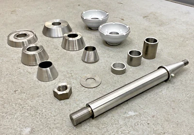 Van Norman RELS 204 Brake Lathe 2" Heavy Duty Arbor & Tooling Kit for Truck Drum Foto 1 de 4