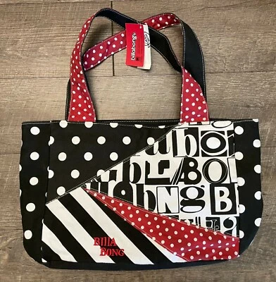 Billabong único aprox. Bolso de mano/cartera de playa nativa lunares nuevo con etiquetas Foto 1 de 4