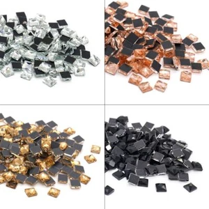 Colorful Glass Crystals Rhinestones Beads Garments Shoes Bags Crafts Bead 100pcs - Bild 1 von 54