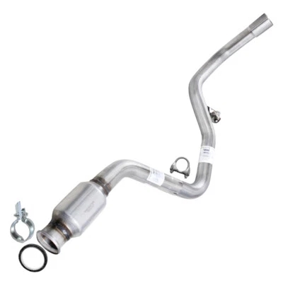 Tubo trasero de acero inoxidable de ajuste directo para Toyota Tundra 2007-2021 4,6 L 5,7 L Foto 1 de 4