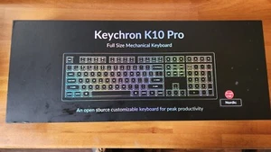 Keychron K10 Max Wireless Mechanical Keyboard - NORDIC LAYOUT - With M3 Mouse - Afbeelding 1 van 4