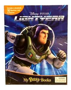 Disney Pixar Lightyear My Busy Book New With 10 Action Figures 2022 - Imagen 1 de 12