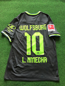 Original Nike VFL Wolfsburg Trikot L Large Nmecha # 10  2022/2023 Patches neu