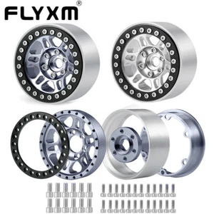Llantas de rueda Beadlock de aleación de 1,9" para rastreador de radiocontrol Traxxas TRX4 axial SCX10, etc. 1/10 - Imagen 1 de 16