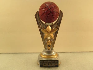 Basketball Trophäe Auszeichnung KOSTENLOSE individuelle Gravur "Support the Vet" - Bild 1 von 2
