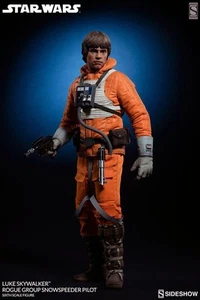 Star Wars Sideshow Exclusive 12" Luke Skywalker (Rogue Group Snowspeeder) NR - Picture 1 of 1