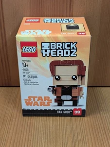 NUOVO Lego STAR WARS BRICKHEADZ Han Solo 39 (41608) 141 pezzi SIGILLATO NUOVO CON SCATOLA - Foto 1 di 7