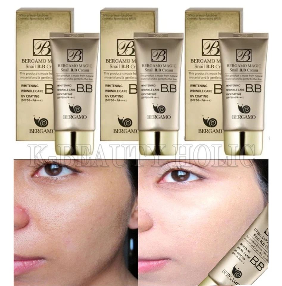 Bergamo Magic Snail BB Cream 50ml SPF 50 PA 50ml
