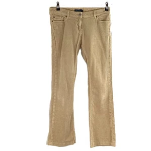 Boden Beige Corduroy Bootcut Jeans UK 10R - Picture 1 of 4