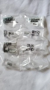 IKEA SATTA Knöpfe Schubladengriffe 6 pro Packung KLAR TRANSPARENT NEU IN VERPACKUNG - Bild 1 von 7